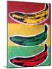 Rasta Banana-Abstract Graffiti-Mounted Giclee Print