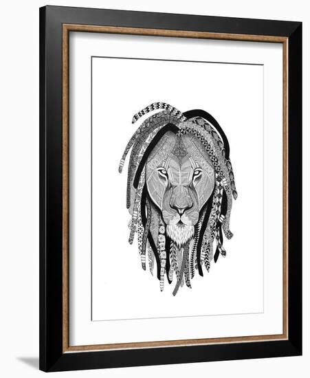 Rasta Lion-Nicky Kumar-Framed Giclee Print