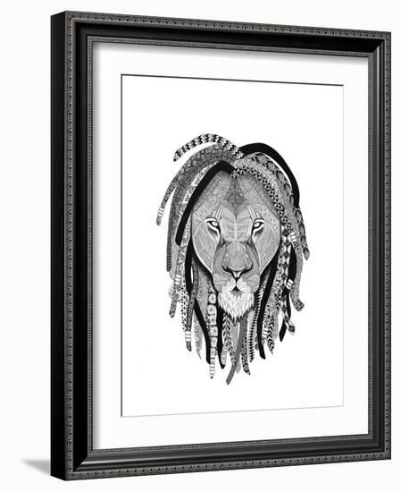 Rasta Lion-Nicky Kumar-Framed Giclee Print