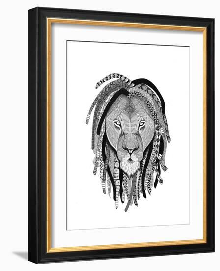 Rasta Lion-Nicky Kumar-Framed Giclee Print