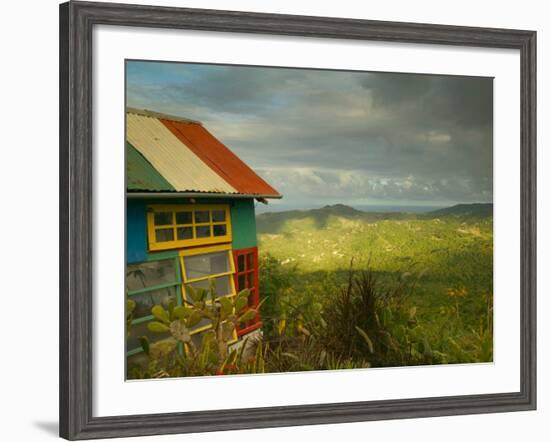 Rastafarian Museum, Barbados, Caribbean-Walter Bibikow-Framed Photographic Print