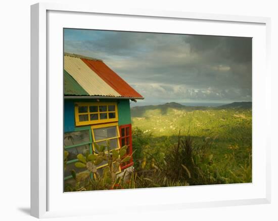 Rastafarian Museum, Barbados, Caribbean-Walter Bibikow-Framed Photographic Print