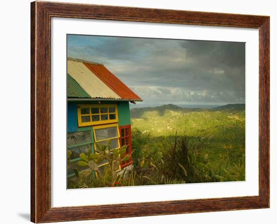 Rastafarian Museum, Barbados, Caribbean-Walter Bibikow-Framed Photographic Print