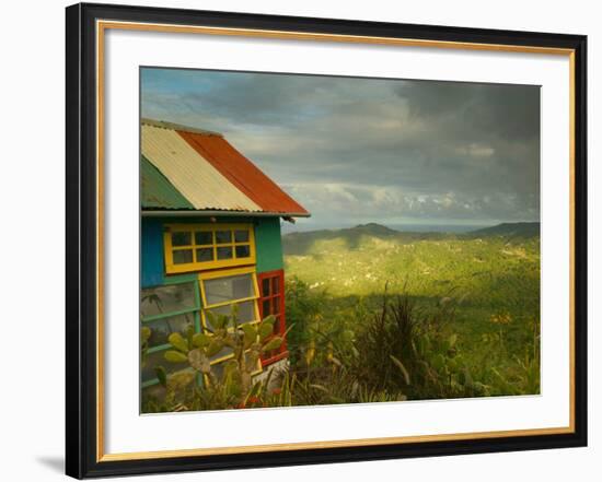 Rastafarian Museum, Barbados, Caribbean-Walter Bibikow-Framed Photographic Print