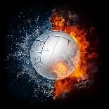 Volleyball Ball-RaStudio-Stretched Canvas
