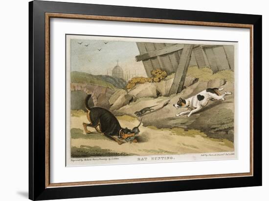 Rat Hunting, 1823-null-Framed Giclee Print