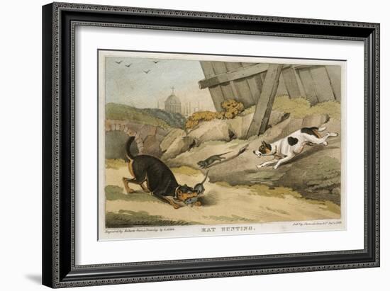 Rat Hunting, 1823-null-Framed Giclee Print