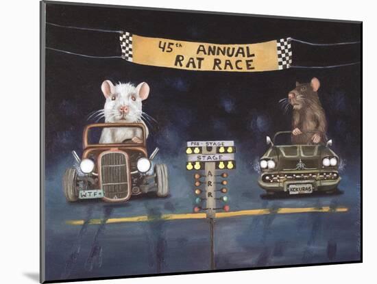 Rat Race 1-Leah Saulnier-Mounted Giclee Print