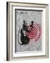 Rat radar-Banksy-Framed Art Print