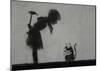 Rat-Banksy-Mounted Giclee Print