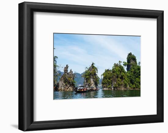 Ratchaprapa Reservoir, Khao Sok National Park, Surat Thani Province, Thailand, Southeast Asia, Asia-Christian Kober-Framed Photographic Print