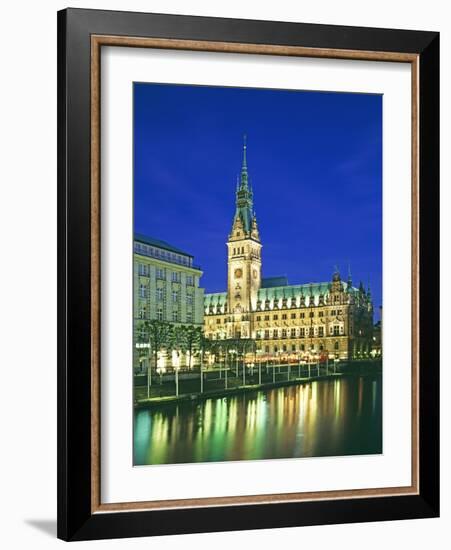 Rathaus, Hamburg-Murat Taner-Framed Photographic Print