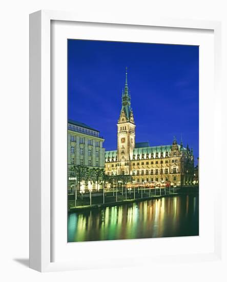 Rathaus, Hamburg-Murat Taner-Framed Photographic Print