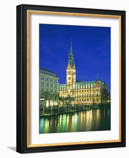 Rathaus, Hamburg-Murat Taner-Framed Photographic Print