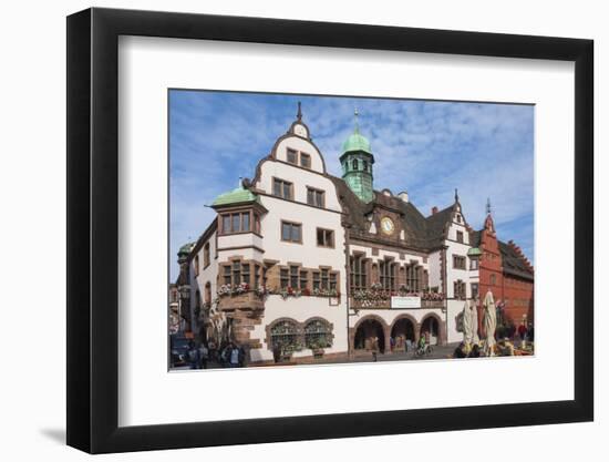 Rathaus, Rathausplatz, Freiburg im Breisgau, Black Forest, Baden-Wurttemberg, Germany, Europe-James Emmerson-Framed Photographic Print