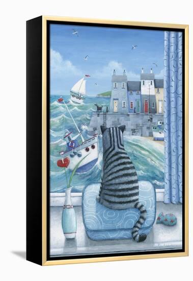 Rather Mew-Peter Adderley-Framed Stretched Canvas