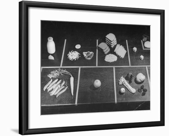 Rationings Distributed During the War-Nina Leen-Framed Photographic Print