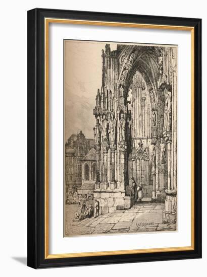 'Ratisbon', c1820 (1915)-Samuel Prout-Framed Giclee Print