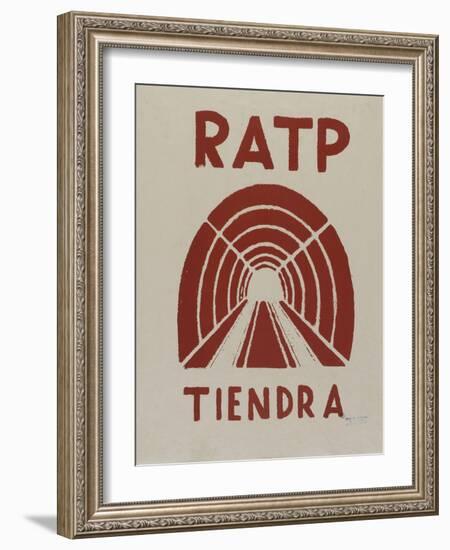 RATP tiendra-null-Framed Giclee Print