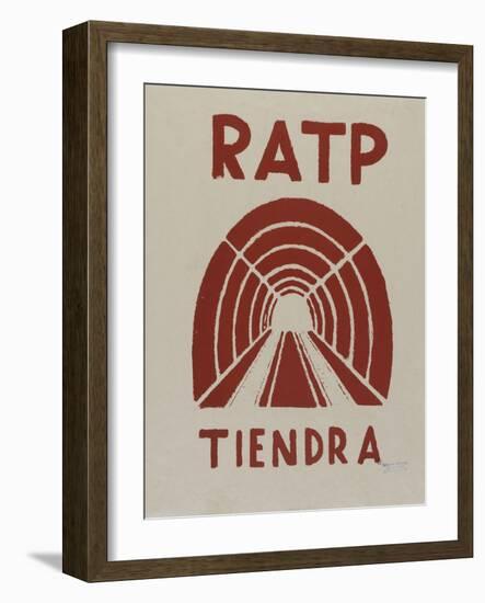 RATP tiendra-null-Framed Giclee Print