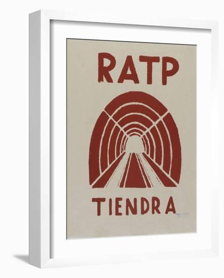 RATP tiendra-null-Framed Giclee Print