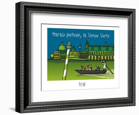 Rats d'marais - Venise verte-Sylvain Bichicchi-Framed Premium Giclee Print