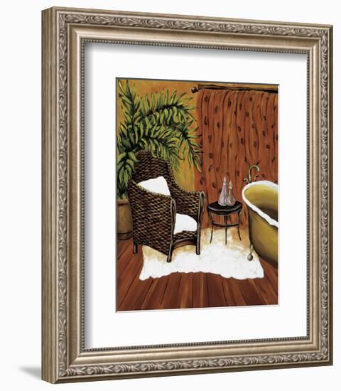 Rattan Bath-Krista Sewell-Framed Giclee Print