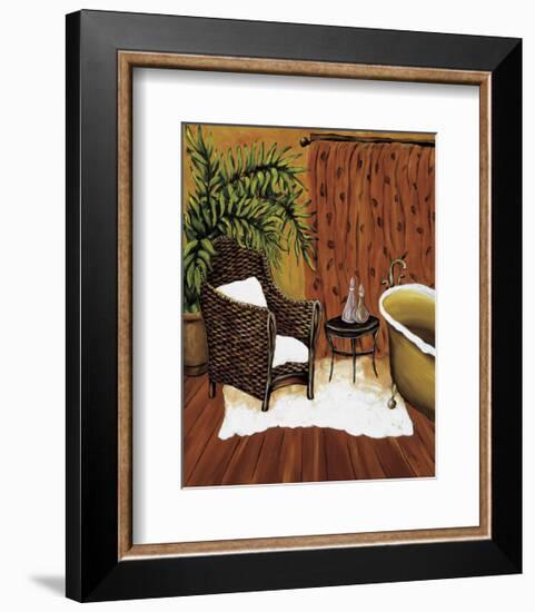 Rattan Bath-Krista Sewell-Framed Giclee Print