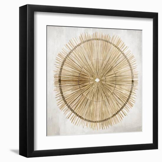 Rattan Decor II-Lily K-Framed Art Print