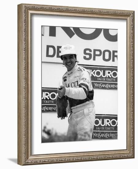 Raul Boesel, World Sportscar Champion for Jaguar, 1987-null-Framed Photographic Print