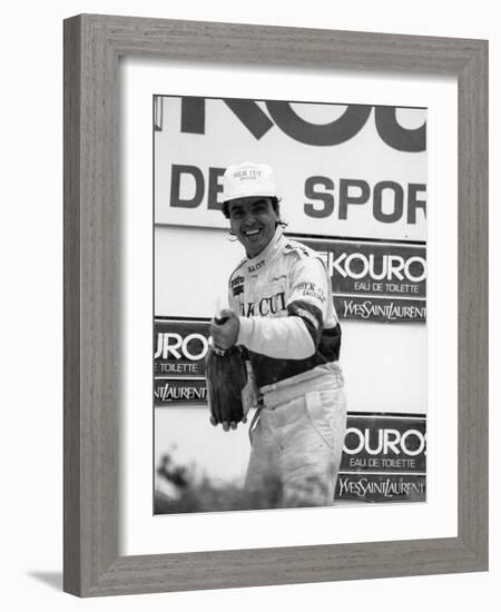 Raul Boesel, World Sportscar Champion for Jaguar, 1987-null-Framed Photographic Print