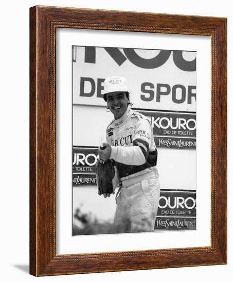 Raul Boesel, World Sportscar Champion for Jaguar, 1987-null-Framed Photographic Print