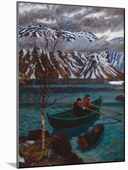 Rausilje-Nils, 1914-Nikolai Astrup-Mounted Giclee Print