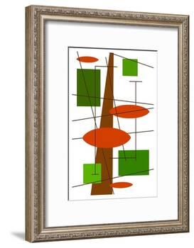 Rauth in Green-Tonya Newton-Framed Art Print
