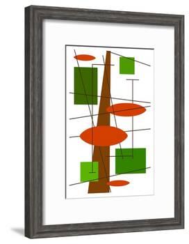 Rauth in Green-Tonya Newton-Framed Art Print