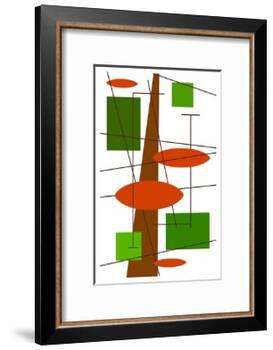 Rauth in Green-Tonya Newton-Framed Art Print