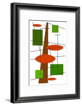 Rauth in Green-Tonya Newton-Framed Art Print