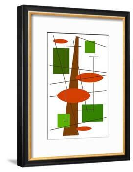 Rauth in Green-Tonya Newton-Framed Art Print