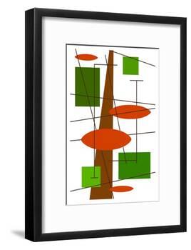 Rauth in Green-Tonya Newton-Framed Art Print