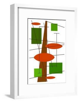 Rauth in Green-Tonya Newton-Framed Art Print