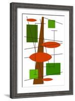 Rauth in Green-Tonya Newton-Framed Art Print