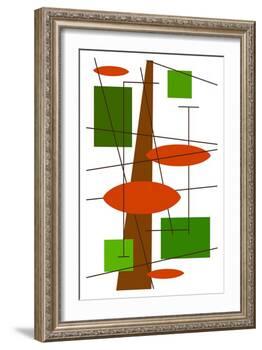 Rauth in Green-Tonya Newton-Framed Art Print