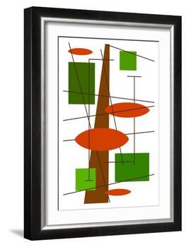 Rauth in Green-Tonya Newton-Framed Art Print