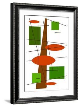 Rauth in Green-Tonya Newton-Framed Art Print