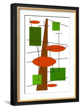 Rauth in Green-Tonya Newton-Framed Art Print