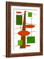 Rauth in Green-Tonya Newton-Framed Art Print