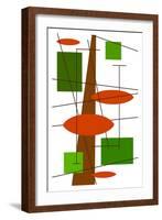 Rauth in Green-Tonya Newton-Framed Art Print
