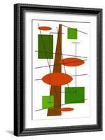 Rauth in Green-Tonya Newton-Framed Art Print