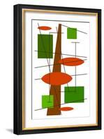 Rauth in Green-Tonya Newton-Framed Art Print