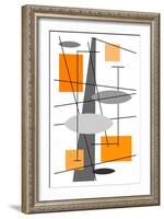 Rauth in Orange-Tonya Newton-Framed Art Print